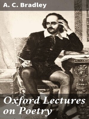 cover image of Oxford Lectures on Poetry